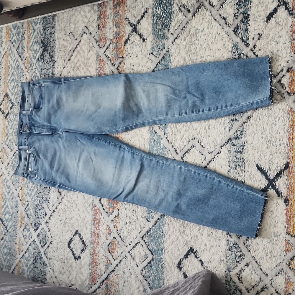 High Rise ankle skinny jeans, sz 27.